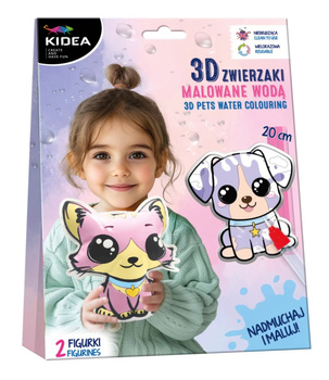 Kidea Magiczne Zwierzaki Do Malowania Wodą