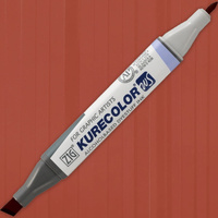 Kuretake Marker Kurecolor Twin Burnt Sienna 738