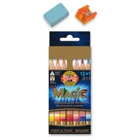 Koh-i-noor Kredki Magic Trio 3404/15 12+1n