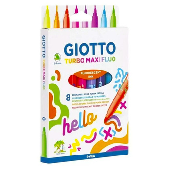 Giotto Pisaki Turbo Maxi Fluo 8 Kol.