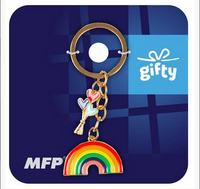 MFP Brelok Do Kluczy Charm Tęcza
