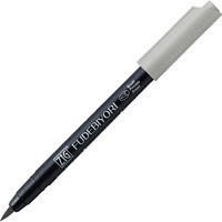 Kuretake Pisak Fudebiyori Light Gray Zig