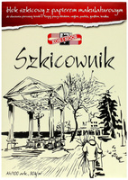 Koh-i-noor Blok - Szkicownik A4 Z Papieru Makulaturowego 80 G. 100 Ark.