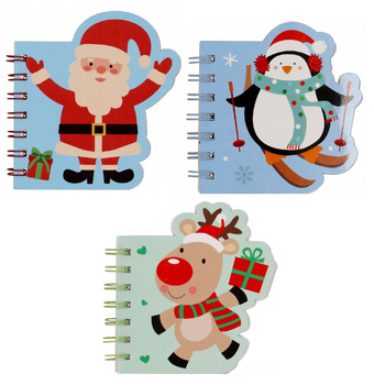 Incood Notes 12x14cm Pingwin Renifer Mikołaj