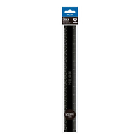 MILAN LINIJKA 30CM CZARNA SHADOW BLISTER