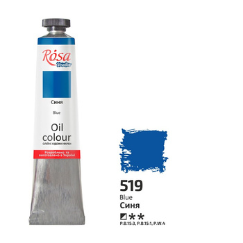Rosa Studio Farba Olejna Blue 519 45 Ml