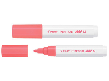 Pilot Pintor Marker Z Farbą M Neon Red