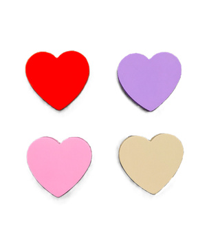 Interdruk Gumka Hearts