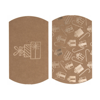 Dp Craft Pudełka Składane Kraftowe Pillow Box 15x13 Cm 2 Szt.