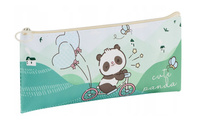 Meshu Piórnik Saszetka 20x10cm Ekoskóra Cute Panda