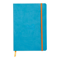 Rhodia Notes A5 90g 80k Miękka Oprawa Linia Turquoise