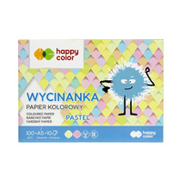 Happy Color Blok Wycinanka Pastel A5 10 Ark. 100 G.