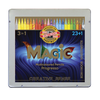 Koh-i-noor Kredki Progresso Magic 8774 24 Kol.