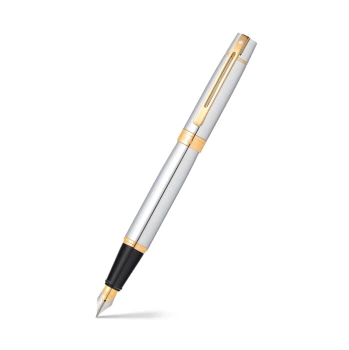 Sheaffer Pióro Wieczne 300 Chrom Wyk. Złote 9342