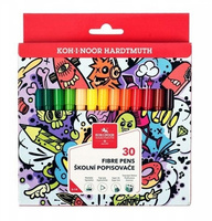 Koh-i-noor Flamastry 7710/2cj/23 30 Kolorów W Kartoniku