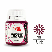 Rosa Talent Farba Do Tkanin Fuchsia 19 20 Ml