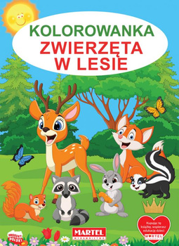 Martel Kolorowanka Zwierzęta W Lesie
