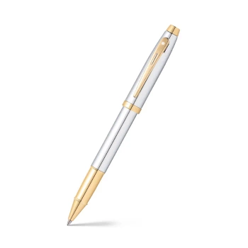 Sheaffer Pióro Kulkowe 100 Chromowe Wyk. Złote 9340