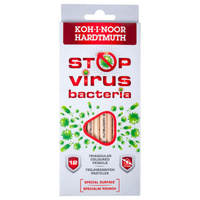 Koh-i-noor Kredki 3182n Stop Virus Bacteria 12 Kol. Natur
