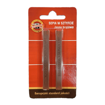 Koh-I-Noor Sepia Jasny Brąz W Sztyfcie 4397 7x7 Mm 2 Szt. Na Blistrze