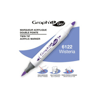 Graph'it Go! Marker Akrylowy Dwustronny Wisteria 6122