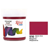 Rosa Studio Farba Gwaszowa Magenta 916 40 Ml