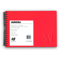 Aurora Szkicownik Na Spirali A5 20ark. 300g 100% Bawełny Średnioziarnisty 2443lr500