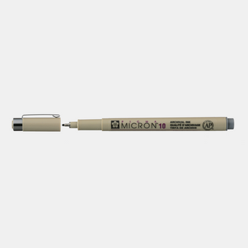 Sakura Cienkopis Pigma Micron 10 Szary