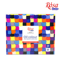 Rosa Studio Farby Olejne 20 Ml. 24 Kol.