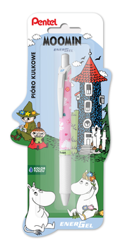 Pentel Energel Moomin BL77 Niebieski Muminek