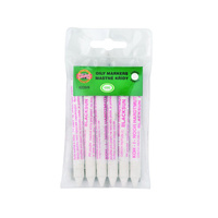 Koh-i-noor Kreda 8220/6 Biała Olejowa Na Szkło I Porcelanę Op. 6 Szt.