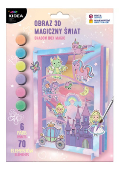 Kidea Obraz 3D Magiczny Świat