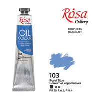 Rosa Gallery Farba Olejna Royal Blue 103 45 Ml