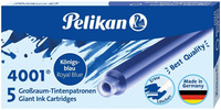 Pelikan Naboje Długie 5 Szt. Niebieskie