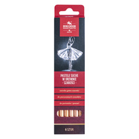 Koh-i-noor Zestaw Gioconda Pastele Suche W Drewnie 8820 Szarości Kpl. 6 Szt. 8820gr