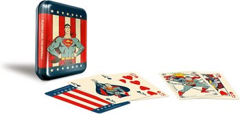 Cartamundi Karty w Puszce Warner Superhero Superman