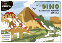 Kidea Malowanie Po Numerach Dino