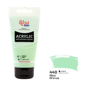 Rosa Studio Farba Akrylowa Mint 440 75 Ml