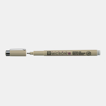 Sakura Cienkopis Pigma Micron 10 Jasnoszary