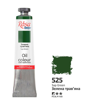 Rosa Studio Farba Olejna Sap Green 525 45 Ml