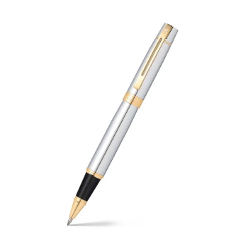 Sheaffer Pióro Kulkowe 300 Chrom Wyk. Złote 9342