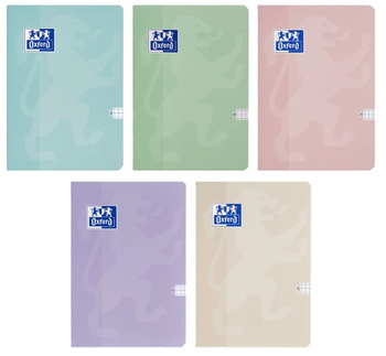 OXFORD ZESZYT A5 60K. KRATKA TOUCH PASTEL