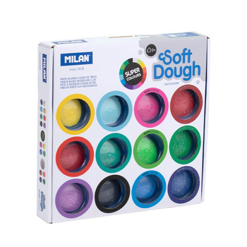 Milan Ciastolina Super Colours 16 Kol.X30g