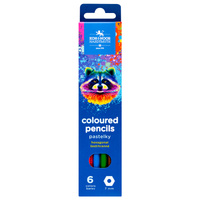 Koh-i-noor Kredki 3551 6 Kolorów Szop - Seria Niebieska